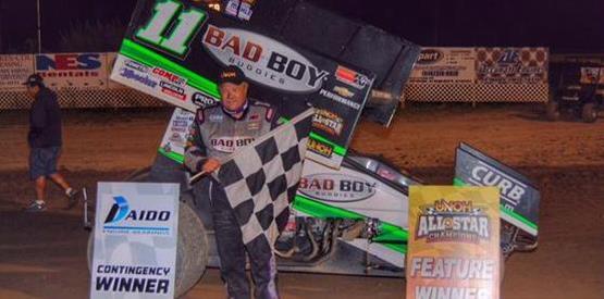 “King Kinser” Wins Against the All Stars at I-96 Speedway and Ends Blaney’s Win Streak