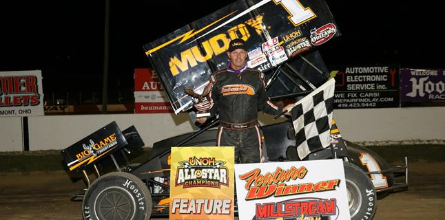 Dale Blaney Wins at Millstream and Clinches 2015 UNOH All Star Title
