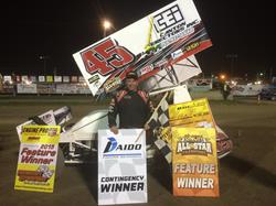 Shaffer wins $10,000 in Fremont Thriller