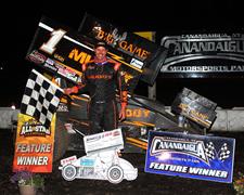 Blaney Uses Late Pass to Win at Canandaigua