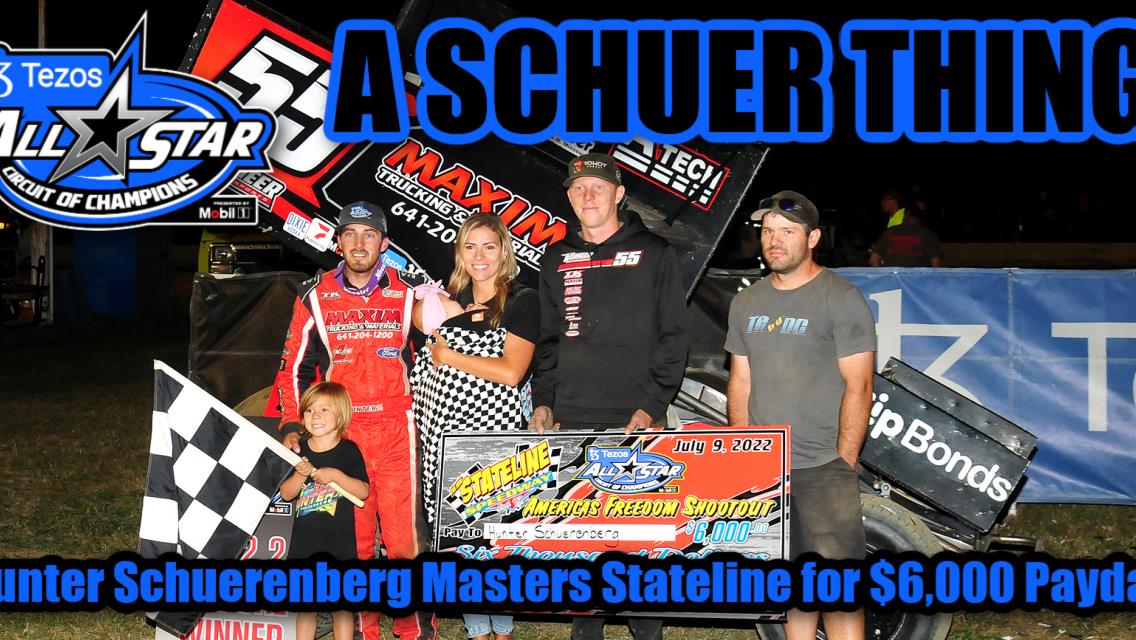 Hunter Schuerenberg masters Stateline Speedway again for $6,000 payday