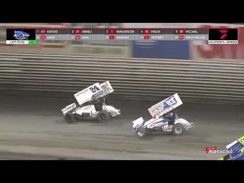 7.29.23 Tezos All Stars highlights - Knoxville Raceway