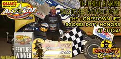Brock Zearfoss outduels them all for Ohio Logistics Brad Doty Classic presented by Racing Optics crown at Attica Raceway Park