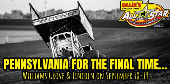 The All Stars are set for final PA visit of 2020 with starts at Williams Grove and Lincoln