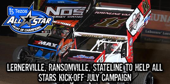 Lernerville, Ransomville, Stateline to help All Stars kick-off July campaign; Bedford visit added for August 28
