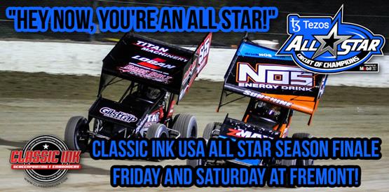 Tezos All Stars to conclude 2022 with Classic Ink USA Season Finale featuring the Jim & Joanne Ford Classic at Fremont