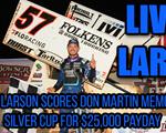 Kyle Larson scores Don Martin Memorial Silver Cup
