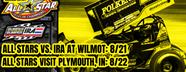 All Stars to visit Wilmot and Plymouth on August 2...