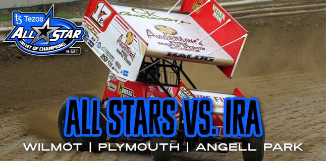 Tezos All Stars to battle IRA Series in Wisconsin...