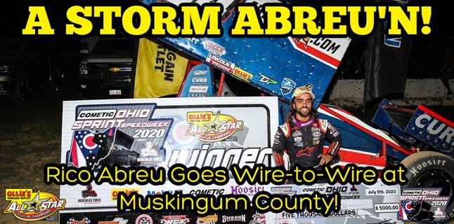 Rico Abreu goes wire-to-wire at Muskingum County S...