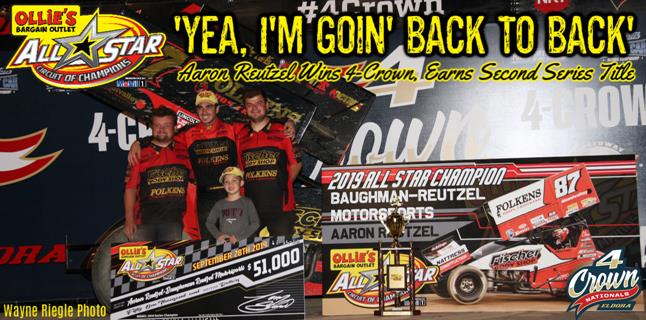 Aaron Reutzel caps 2019 All Star title r...