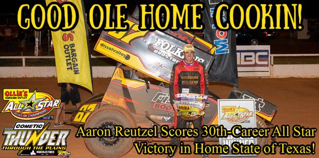 Aaron Reutzel earns 30th-career All Star victory d...